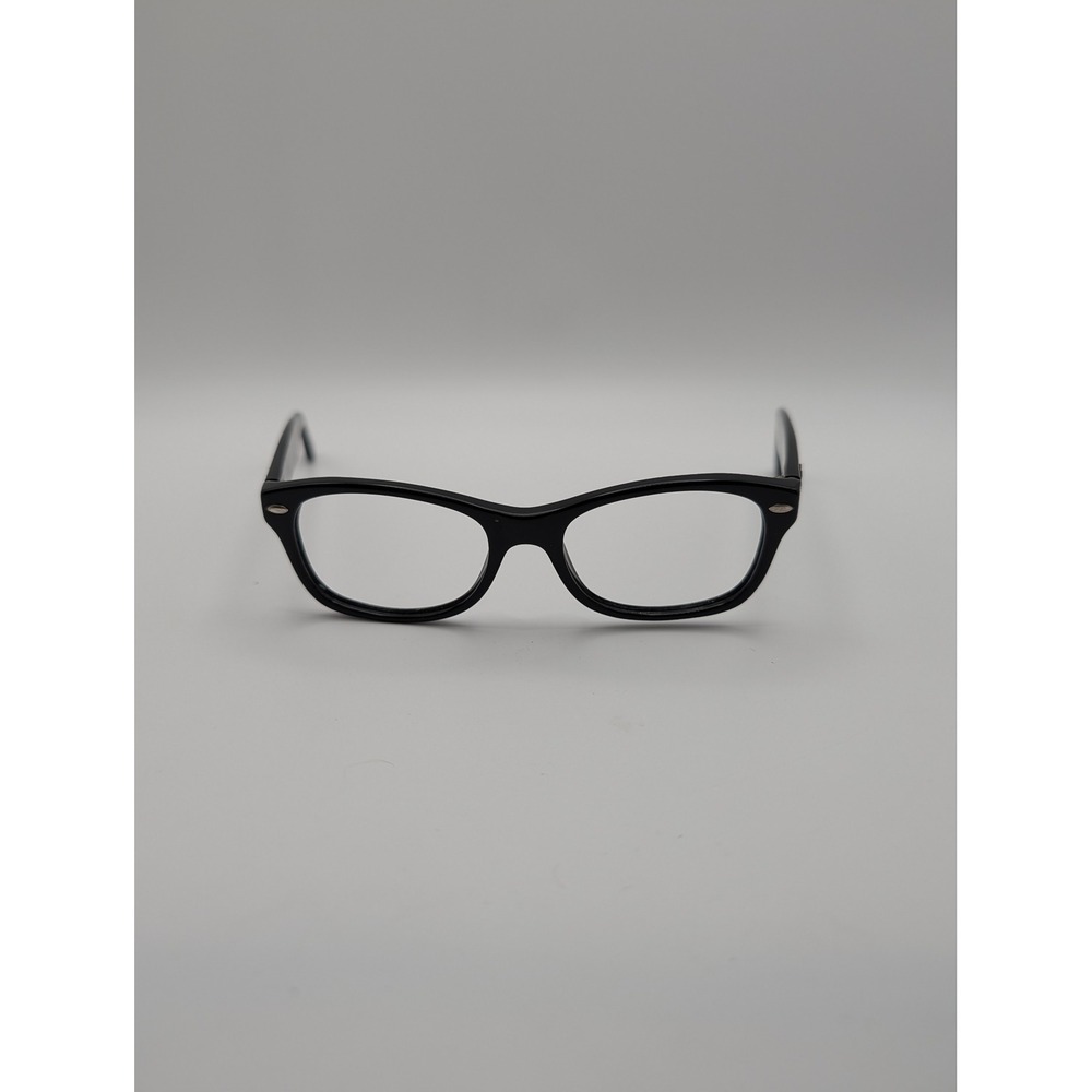Ray-Ban RB1528 3542 Black Rectangle Eyeglass Frames Only Youth Petite 48-16-130